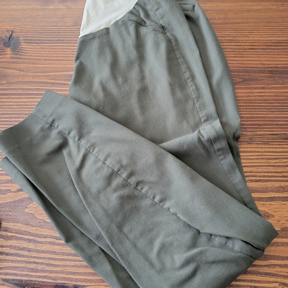 Motherhood Maternity Large Olive